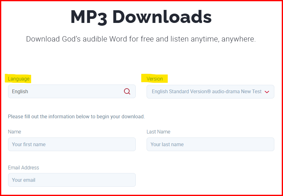 Practice your listening